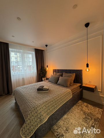 

1-к. квартира, 40 м², 2 кровати