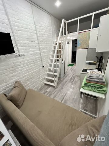 

Квартира-студия, 17 м², 2 кровати