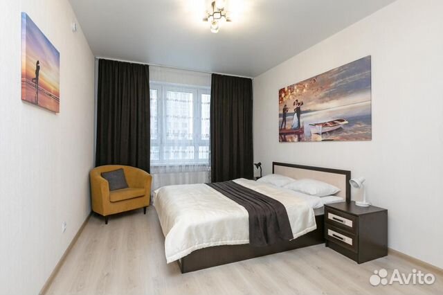 

1-к. квартира, 50 м², 3 кровати