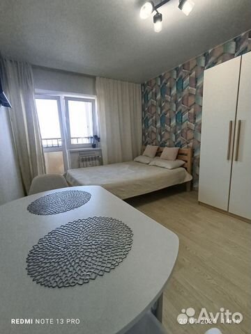 

Квартира-студия, 25 м², 1 кровать