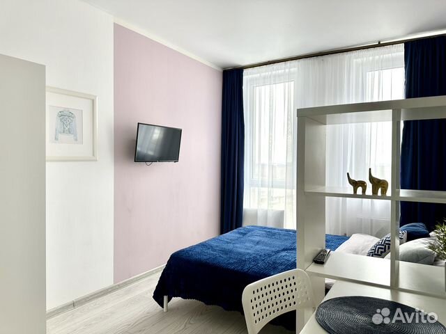 

Квартира-студия, 17 м², 1 кровать