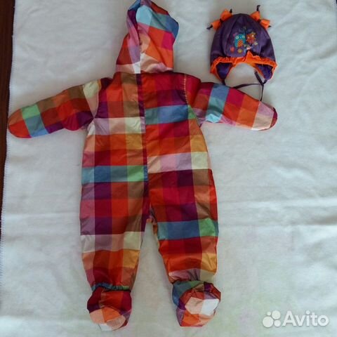 Комбинезон демисезонный Peluche et Tartine 74р Комбинезон демисезонный Peluche et Tartine 74р