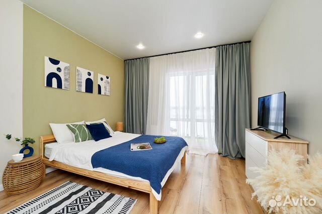 

Квартира-студия, 27 м², 1 кровать