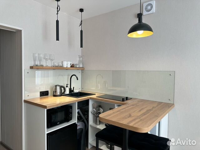 

Квартира-студия, 17 м², 2 кровати