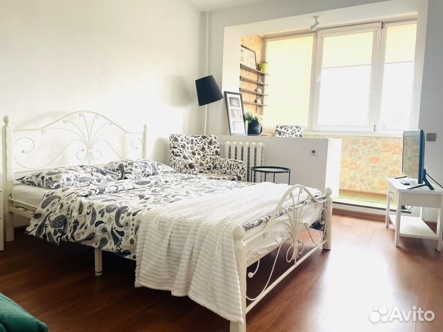 

1-к. квартира, 35 м², 2 кровати