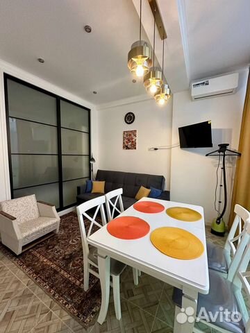 

Квартира-студия, 34 м², 2 кровати