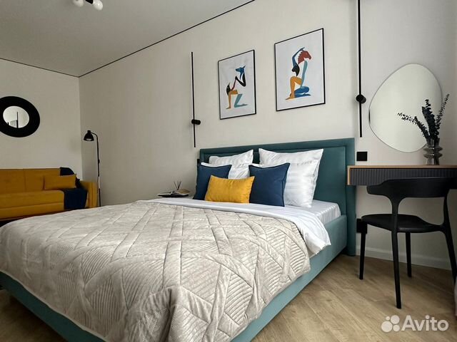 

1-к. квартира, 39 м², 2 кровати