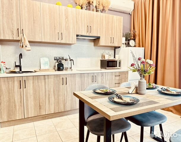 

Квартира-студия, 42 м², 2 кровати