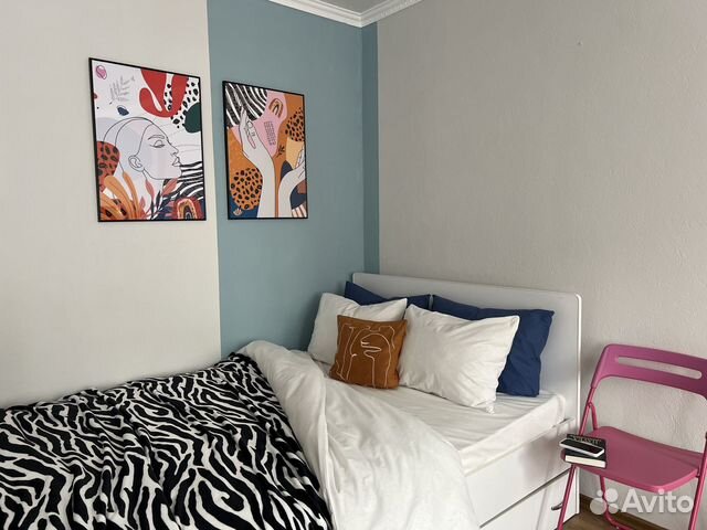 

Квартира-студия, 30 м², 2 кровати