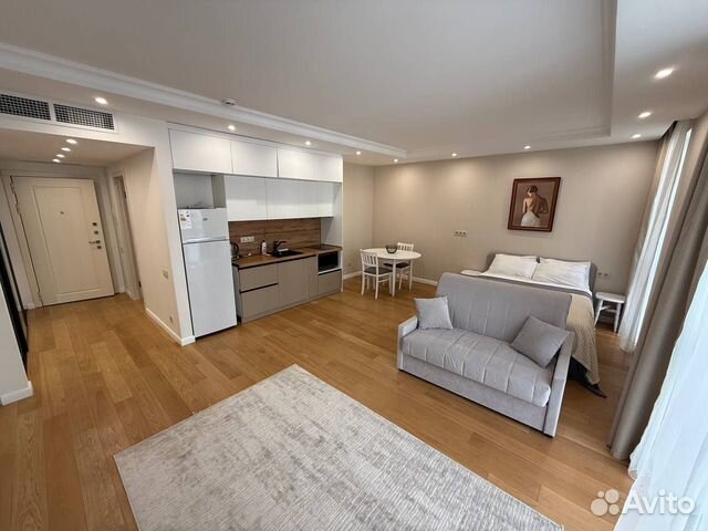 

Квартира-студия, 33 м², 2 кровати