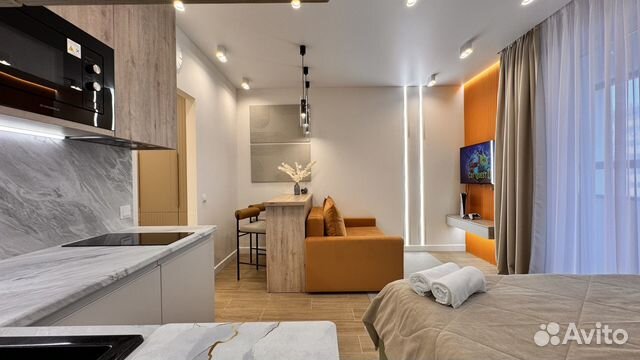 

Квартира-студия, 31 м², 2 кровати