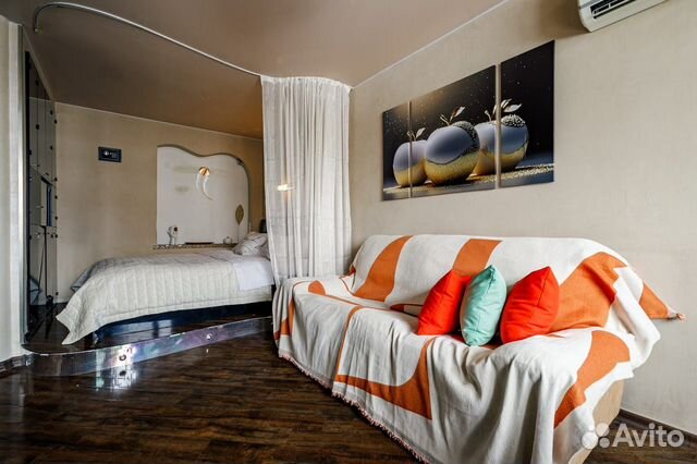 

1-к. квартира, 43 м², 2 кровати