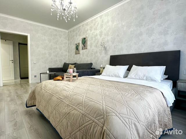

1-к. квартира, 57 м², 2 кровати