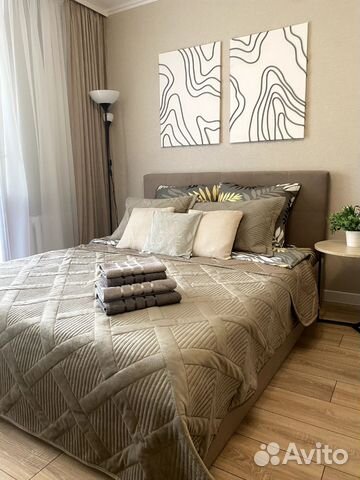

1-к. квартира, 38 м², 2 кровати