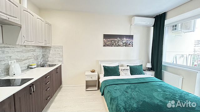 

Квартира-студия, 25 м², 1 кровать