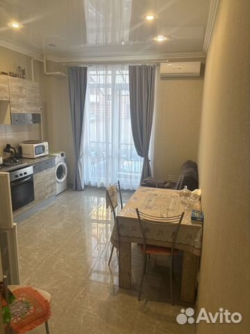

1-к. квартира, 42 м², 2 кровати