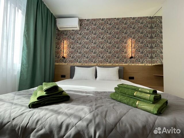 

Квартира-студия, 38 м², 2 кровати