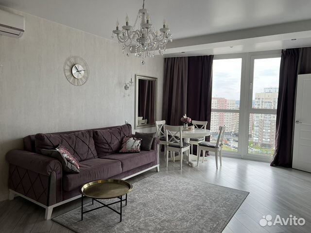 

1-к. квартира, 61 м², 2 кровати