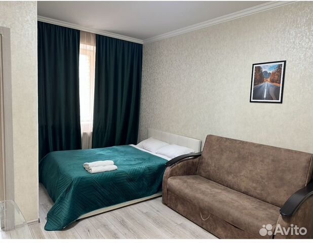 

Квартира-студия, 25 м², 2 кровати