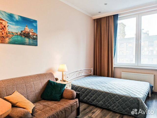 

Квартира-студия, 25 м², 2 кровати