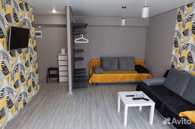 

Квартира-студия, 29 м², 2 кровати