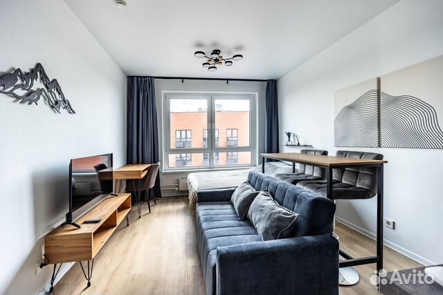 

Квартира-студия, 21 м², 2 кровати
