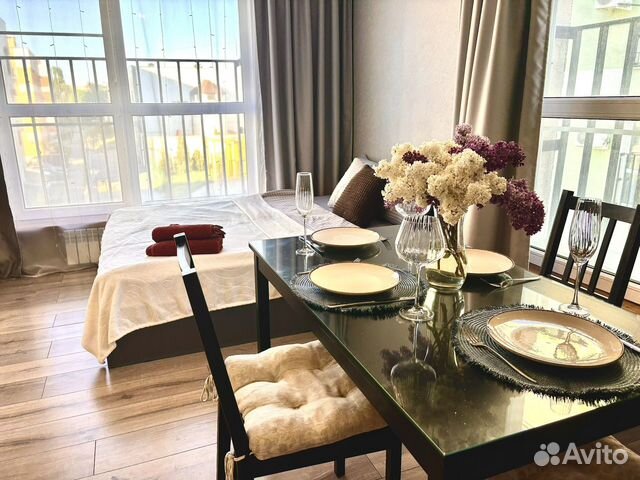 

1-к. квартира, 40 м², 2 кровати