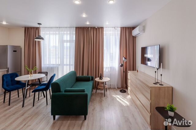 

Квартира-студия, 37 м², 2 кровати