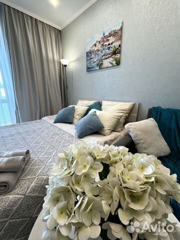

1-к. квартира, 42 м², 2 кровати