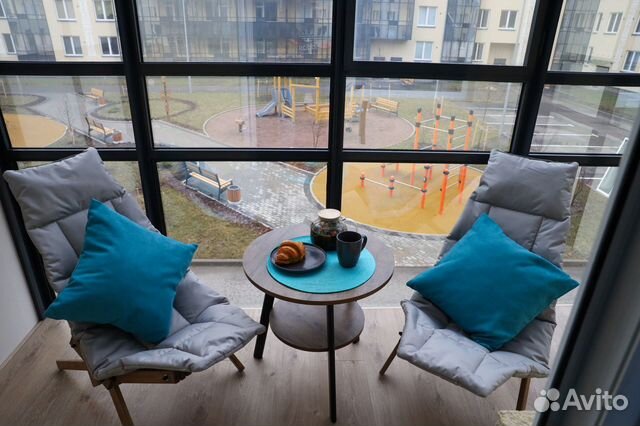 

1-к. квартира, 38 м², 2 кровати