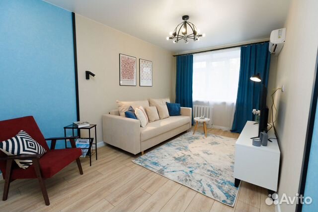 

2-к. квартира, 43 м², 2 кровати