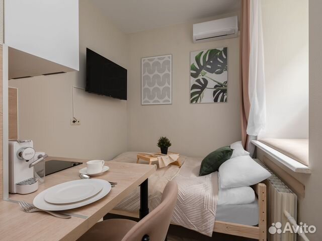 

Квартира-студия, 16 м², 1 кровать