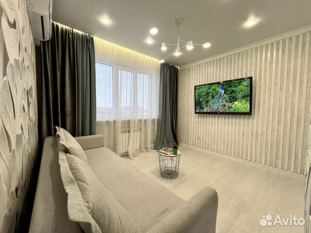 

1-к. квартира, 44 м², 2 кровати