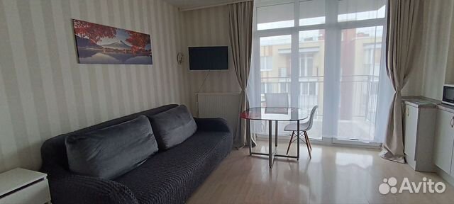 

Квартира-студия, 27 м², 2 кровати