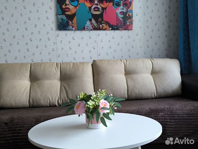 

1-к. квартира, 38 м², 3 кровати