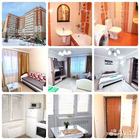 

1-к. квартира, 37 м², 2 кровати