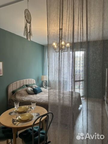 

Квартира-студия, 34 м², 1 кровать