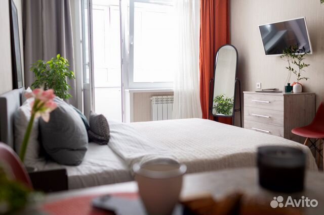 

Квартира-студия, 26 м², 2 кровати