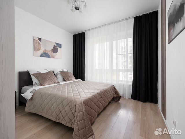

1-к. квартира, 39 м², 2 кровати