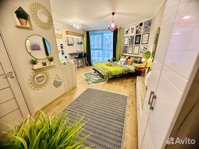 

Квартира-студия, 26 м², 2 кровати