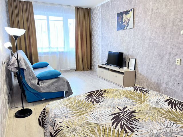 

1-к. квартира, 32 м², 2 кровати