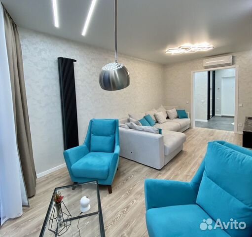 

1-к. квартира, 66 м², 2 кровати