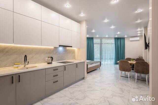 

Квартира-студия, 35 м², 2 кровати