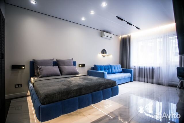 

Квартира-студия, 33 м², 2 кровати