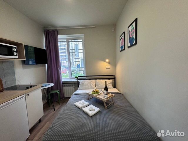 

Квартира-студия, 21 м², 1 кровать