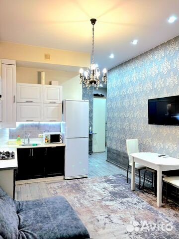 

1-к. квартира, 42 м², 2 кровати