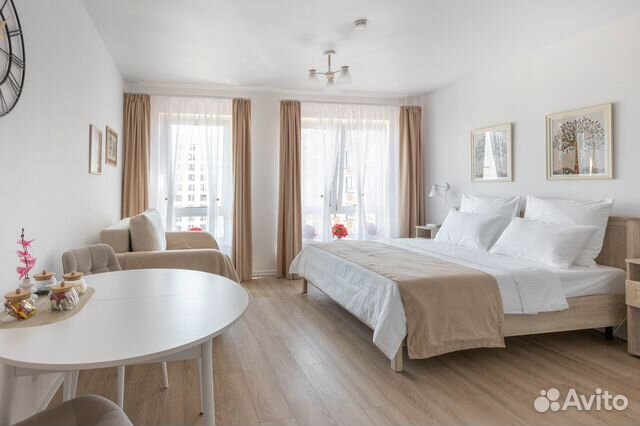 

Квартира-студия, 25,2 м², 1 кровать