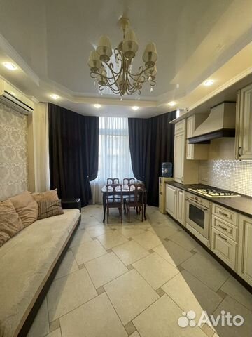 

1-к. квартира, 54 м², 2 кровати