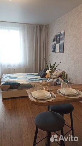 

Квартира-студия, 28,9 м², 2 кровати