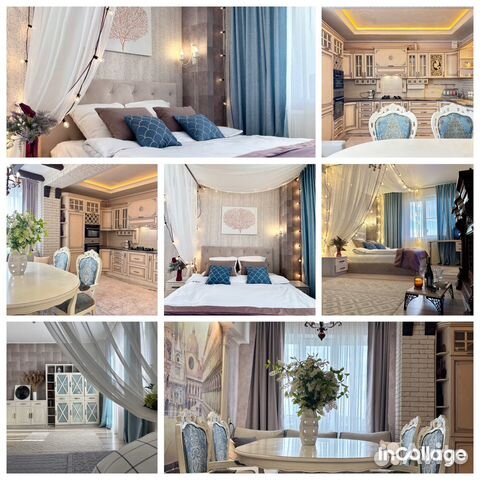 

1-к. квартира, 60 м², 2 кровати